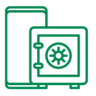 digital banking security icon