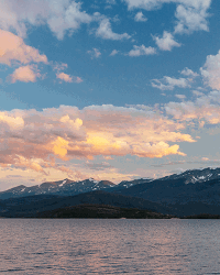 Dillon Reservoir in Colorado