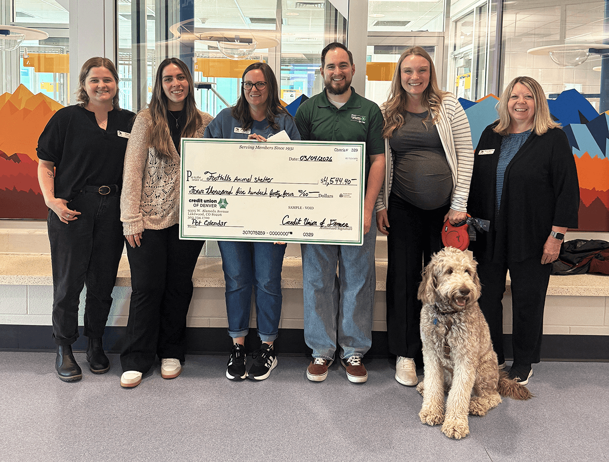 Foothills Animal Shelter Pet Calendar Check Presentation in 2026.
