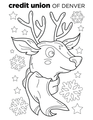 Holiday Coloring Sheet 2 2024